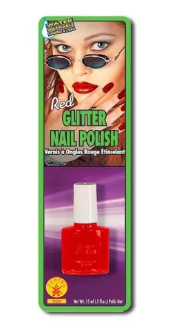 Glitter Nagellack Rot