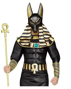 Anubis Herrenkostüm -Halloween Make up Verkäufe anubis herrenkostuem aegypter karnevals kostuem faschings kostuem aegyptisch anubis costume 25805 3