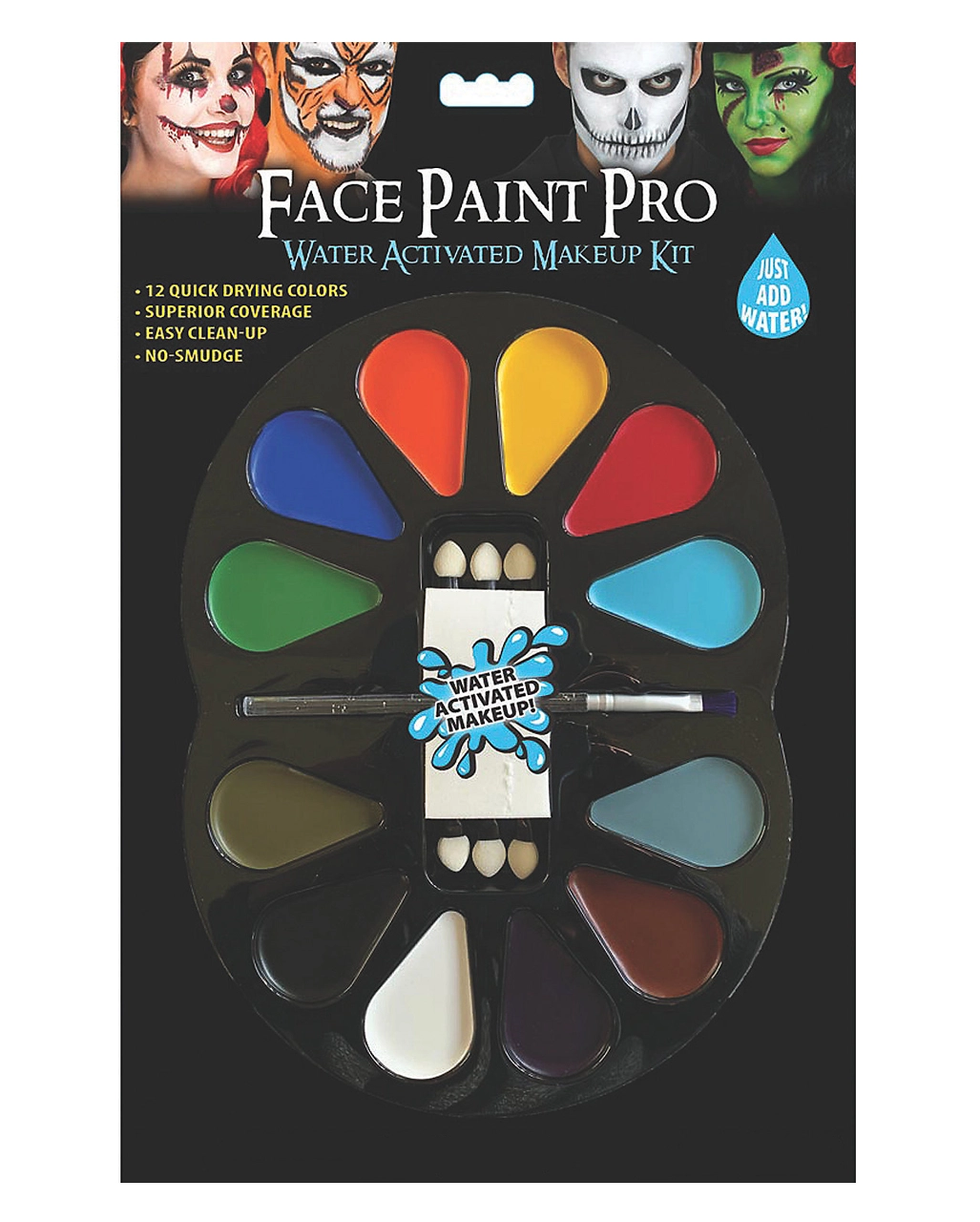 Aqua Make-Up Schminkpalette 12 Farben 3 Aqua Make-Up Schminkpalette 12 Farben