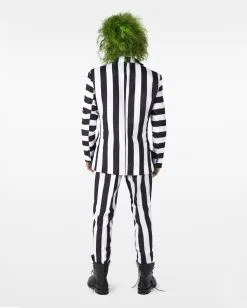 Beetlejuice Anzug - Suitmeister -Halloween Make up Verkäufe beetlejuice anzug suitmeister opposuits anzug beetlejuice kostuem anzug beetlejuice verkleidung gestreifter anzug 54381 1