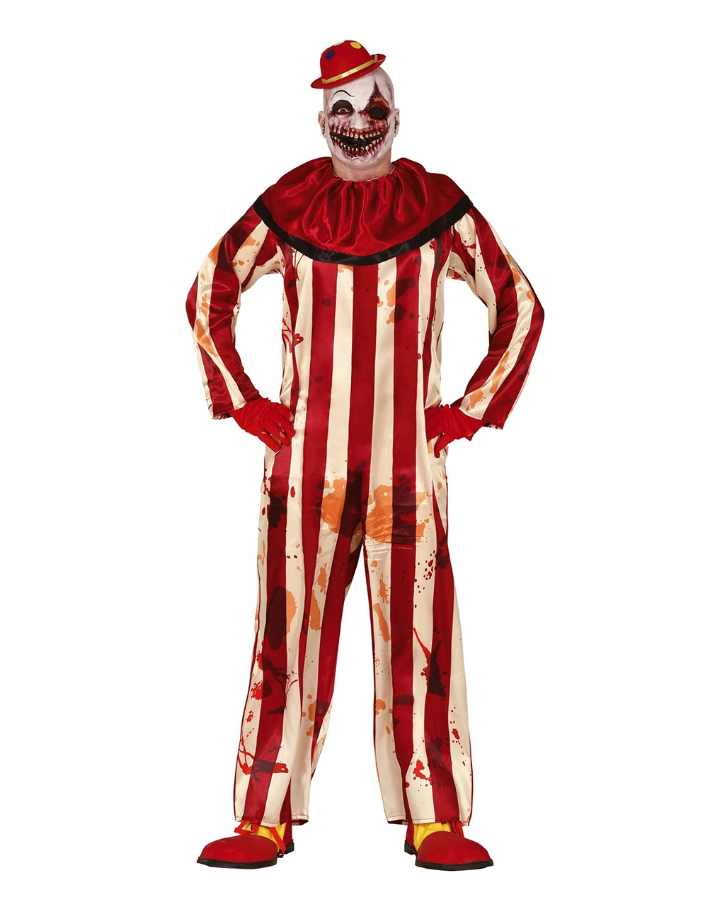 Billy The Bloody Killer Clown Herren Kostüm 3 Billy The Bloody Killer Clown Herren Kostüm
