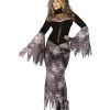 Black Widow Kostüm S -Halloween Make up Verkäufe black widow kostuem leichenbraut verkleidung friedhof braut kostuemkleid corpsebride costume 16276