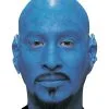 Glatzenfolie Blau -Halloween Make up Verkäufe blaue glatzenfolie alien glatzenfolie glatzenfolie aus latexe glatze schminken 19533