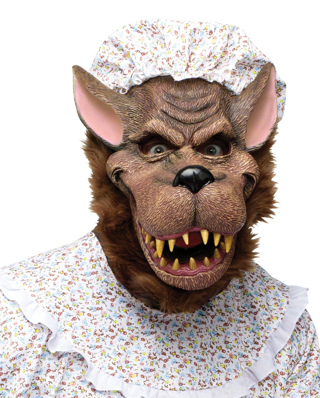 Böser Wolf Im Oma Kostüm 4 Böser Wolf Im Oma Kostüm – Bild 2