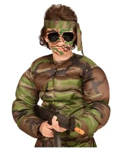 Camouflage Make-up Set 7-tlg. -Halloween Make up Verkäufe camouflage make up set camouflage schmink set military make up tarnfarbe schminkset 54347 05