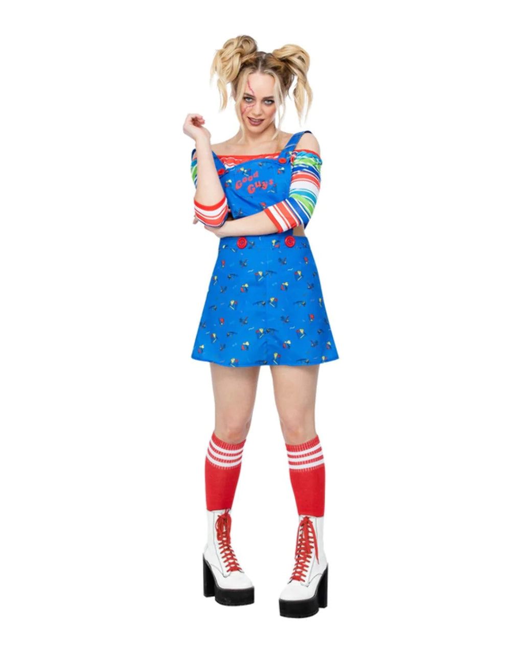 Chucky Damen Kostüm 4 Chucky Damen Kostüm – Bild 2