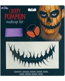 Creepy Pumpkin Make-Up Set