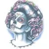 Day Of The Dead Klebetattoo Senora Muerte