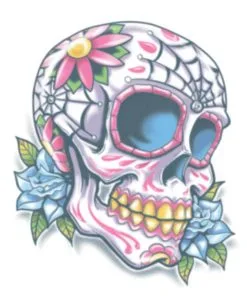 Day Of The Dead Klebetattoo Sugar Skull