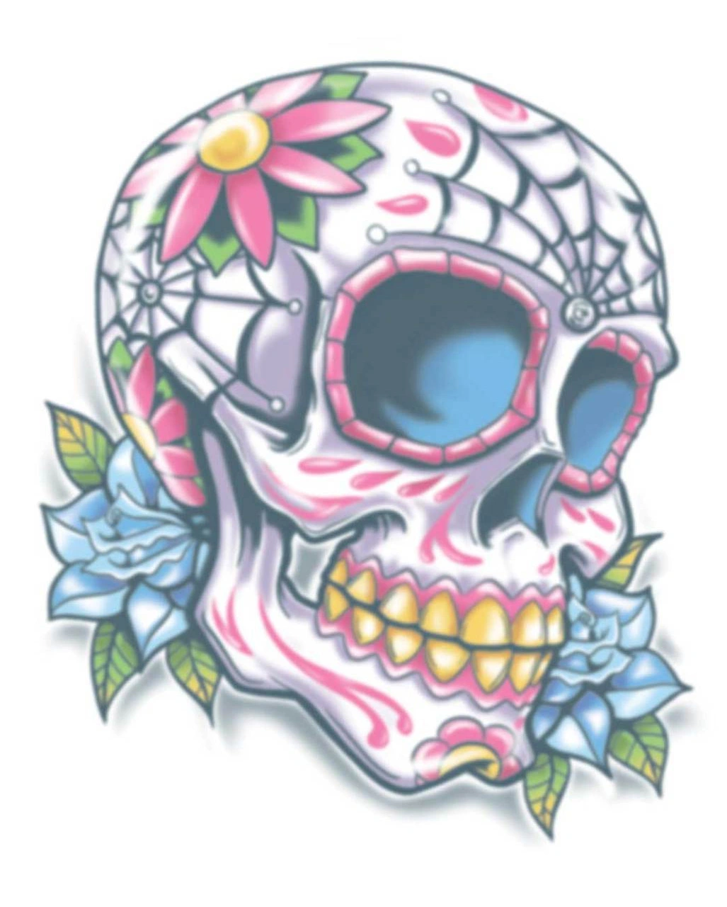 Day Of The Dead Klebetattoo Sugar Skull 3 Day Of The Dead Klebetattoo Sugar Skull