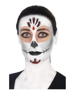 Day Of The Dead Schmink-Set -Halloween Make up Verkäufe day of dead schminkset dia de los muertos schminkset halloween schminke 24350 04