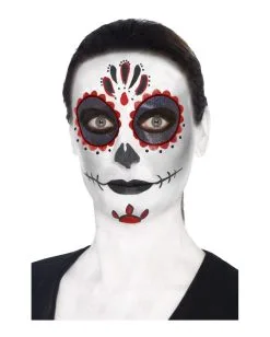 Day Of The Dead Schmink-Set -Halloween Make up Verkäufe day of dead schminkset dia de los muertos schminkset halloween schminke 24350 05