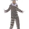 Evil Harlekin Kostüm -Halloween Make up Verkäufe evil harlekin kostuem horrorclown verkleidung halloween harlequin costume 26627