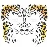 Face Tattoo Gepard 1 Face Tattoo Gepard -Halloween Make up Verkäufe face tattoo gepard gesichtstattoo zum aufkleben tier make up 37661 1