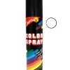 Haarspray Weiss -Halloween Make up Verkäufe farbiges haarspray weiss haarspray zum kurzfristigen faerben von echthaar und peruecken weisses haarspray 12875