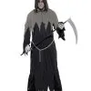 Gruselige Grim Reaper Robe -Halloween Make up Verkäufe fetzen zombie kostuem gevatter tod verkleidung halloween reaper kostuem 21034