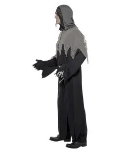 Gruselige Grim Reaper Robe -Halloween Make up Verkäufe fetzen zombie kostuem gevatter tod verkleidung halloween reaper kostuem 21034 3