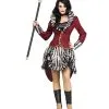 Freak Show Ringmistress Kostüm -Halloween Make up Verkäufe freak show ringmistress damenkostuem halloweennkostuem faschings kostuem fuer frauen women costume 25779