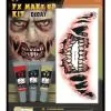 FX Make Up Kit Dämon Mit Klebetattoo 1 FX Make Up Kit Dämon Mit Klebetattoo -Halloween Make up Verkäufe fx make up kit daemon mit klebetattoo halloween make up set sfk make up 37692