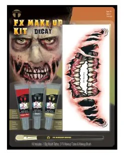 FX Make Up Kit Dämon Mit Klebetattoo