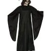 Gevatter Tod Kostüm -Halloween Make up Verkäufe gevatter tod kostuem grim reaper verkleidung halloween sensenmann kutte reaper robe 25657