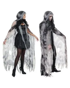 Ghostly Spirit Umhang Unisex -Halloween Make up Verkäufe ghostley spirit umhang halloween fetzenumhang vampir umhang 37280 02