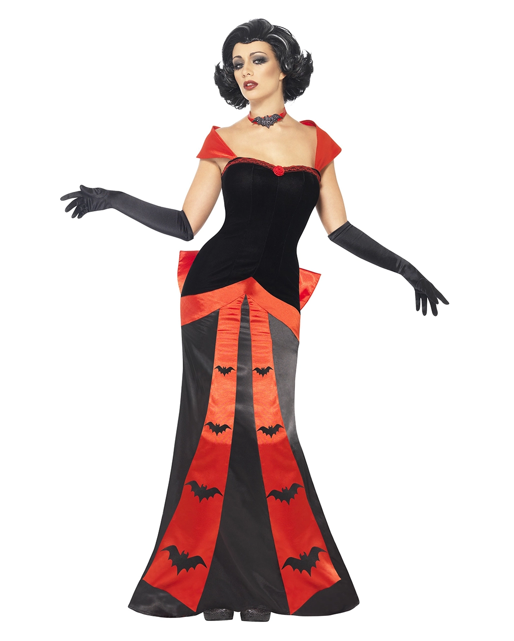 Glamour Vampiress Kostüm 3 Glamour Vampiress Kostüm