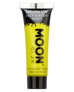 Glow In The Dark Make-up Neon Gelb