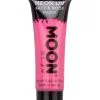 Glow In The Dark Make-up Neon Pink -Halloween Make up Verkäufe glow in the dark make up neon pink fluoreszierende gesicht und koerperfarbe moon glow face and body paint pink 36840