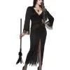 Gothic Sorceress Kostüm -Halloween Make up Verkäufe gothic sorceress kostuem halloween hexenkostuem sorceress costume for ladies 51775