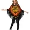 Happy Halloween Hexe Poncho Kostüm Set -Halloween Make up Verkäufe happy halloween hexen poncho kostuem set witch poncho instant set halloween und horrorkostueme halloween shop 52851