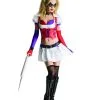 Harley Quinn Asylum Kostüm -Halloween Make up Verkäufe harley quinn asylum kostuem harley quinn batman kostuem harley cosplay kostuem 25982