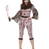 Horror Clown Damenkostüm Mit Hose -Halloween Make up Verkäufe horror clown damenkostuem mit hose horror clown costume with trousers halloween kostuem 53478 01