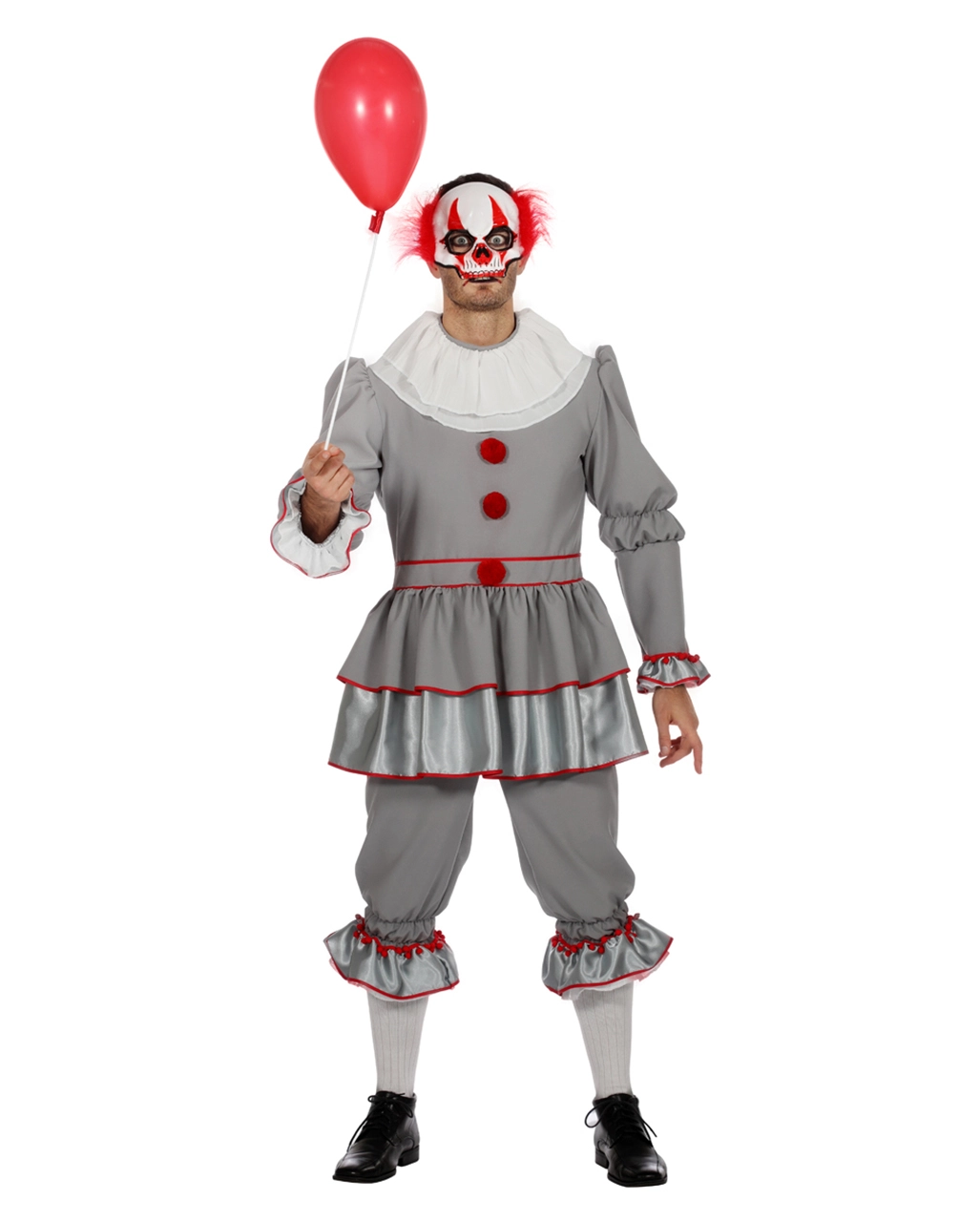 Horror Clown Herren Kostüm 3 Horror Clown Herren Kostüm