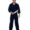 Horror Jumpsuit Kostümanzug 2 Horror Jumpsuit Kostümanzug -Halloween Make up Verkäufe horror jumpsuit kostuemanzug horror overall serienmoerder halloween verkleidung overall blau 54389