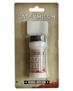 Latexmilch 56ml Mit Schwamm -Halloween Make up Verkäufe horror shop latexmilch halloween sfx make up fluessig latex 36254 2