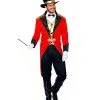 Klassisches Zirkusdirektor Herrenkostüm -Halloween Make up Verkäufe klassisches zirkusdirektor herrenkostuem ringmaster costume karnevalkostuem 38123 01