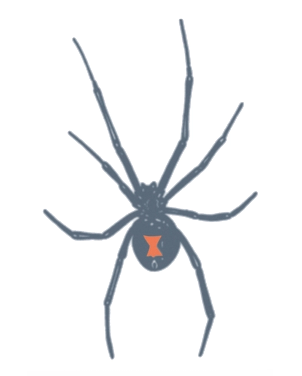 Knast Klebetattoo Schwarze Witwe 3 Knast Klebetattoo Schwarze Witwe