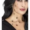 Krabbelnde Spinnen Aufklebe-Tattoos -Halloween Make up Verkäufe krabbelnde spinnen aufklebe tattoos halloween spinnen zum aufkleben hexen kostuem zubehoer 29159