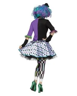 Verrückte Hutmacherin Kostüm -Halloween Make up Verkäufe mad hatter damenkostuem halloweennkostuem faschings kostuem fuer frauen women costume 25763 2