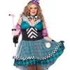Manic Mad Hatter Plus Size Kostüm Für Damen -Halloween Make up Verkäufe manic mad hatter plus size kostuem fuer damen 38197
