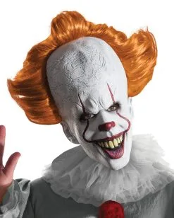 Pennywise ES Deluxe Kostüm -Halloween Make up Verkäufe pennywise es deluxe kostuem pennywise it kostuem mit maske horrorclown kostuem 29489 2