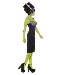Pin Up Frankie Stein Kostüm -Halloween Make up Verkäufe pin up frankie stein kostuem frankenstein verkleidung damen halloween monster kostuem 21036 2