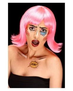 Pop Art Make Up Kit 13 Pop Art Make Up Kit -Halloween Make up Verkäufe pop art make up kit pop art schminkset fasching karnevalsschminke comic 35821 6