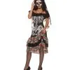 Queen Of The Dead Kostüm -Halloween Make up Verkäufe queen of the dead kostuem tag der toten kostuem dias de los muertos verkleidung sugar skull verkleidung 26869