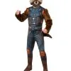 Rocket Raccoon Kostüm Mit Maske 2 Rocket Raccoon Kostüm Mit Maske -Halloween Make up Verkäufe rocket raccon kostuem mit maske rocket raccon muscle chest costume 27560
