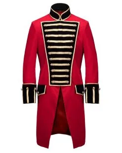 Rote Military Jacke Mit Goldborte 13 Rote Military Jacke Mit Goldborte -Halloween Make up Verkäufe rote military jacke mit goldborte red military jacket with gold trim dompteurs jacke 54461 05