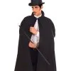 Gentlemen Umhang 1 Gentlemen Umhang -Halloween Make up Verkäufe schwarzer genteleman umhang jack the ripper umhang 17866 01