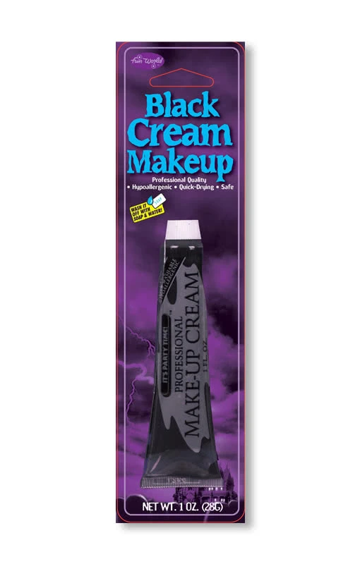 Professionelles Cream Make Up Schwarz 3 Professionelles Cream Make Up Schwarz