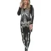 Skelett Kapuzenkleid -Halloween Make up Verkäufe skelett kapuzenkleid halloween skelett kostuem skeletal dress 29267